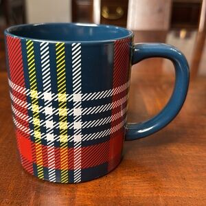 Plaid Tartan Indigo Coffee Tea Mug Cup